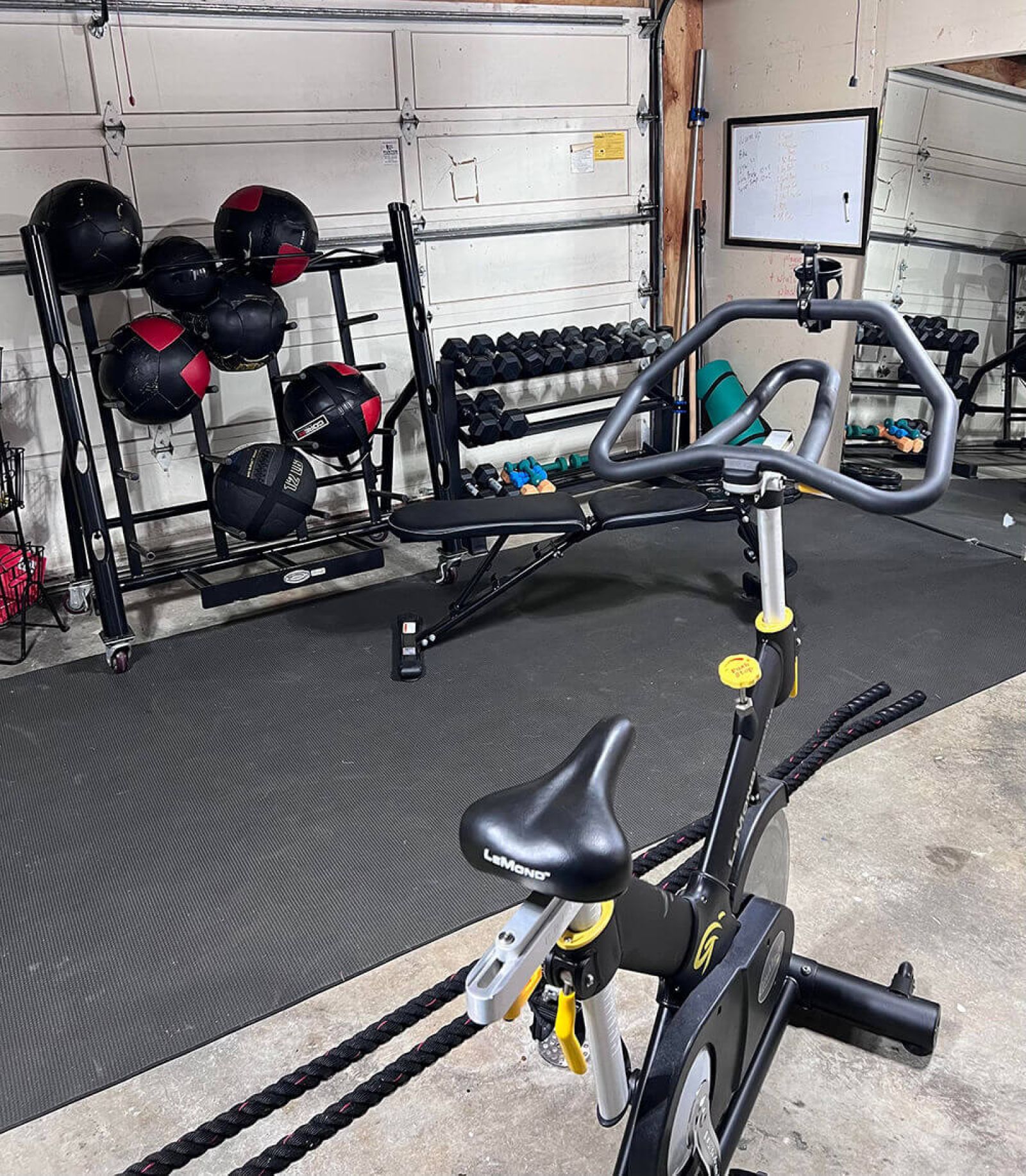 Personal trainer parksville home gym photo three