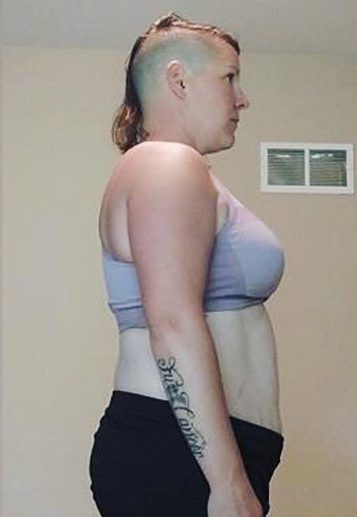 Laura client after photo
